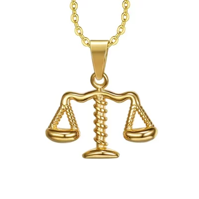 Libra Scale Necklace