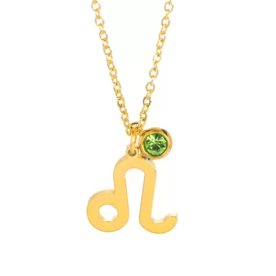 Leo Peridot Necklace