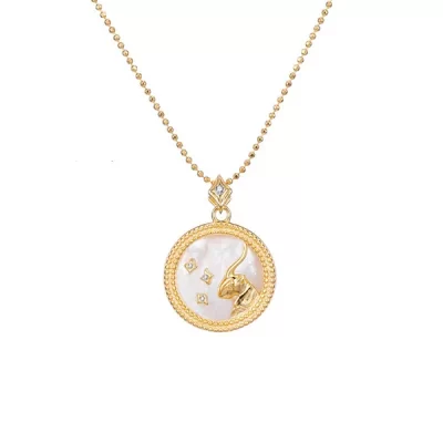 Capricorn Pearl Necklace
