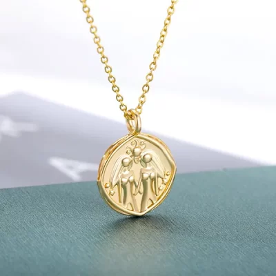 Gemini Coin Necklace