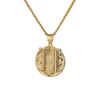 Gemini Medallion Necklace