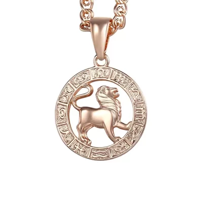 Leo Necklace Rose Gold