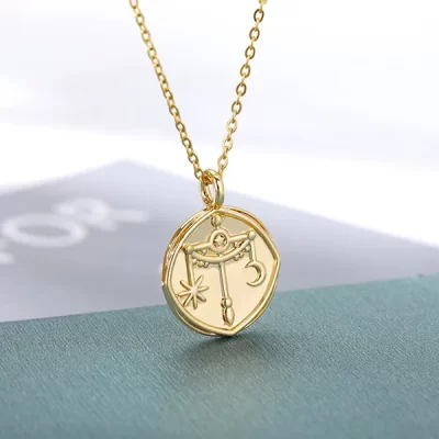 Libra Coin Necklace
