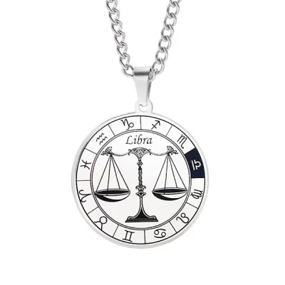 Libra Necklace Men