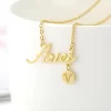 Aries Name Necklace