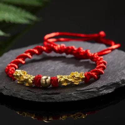 red chinese zodiac bracelet