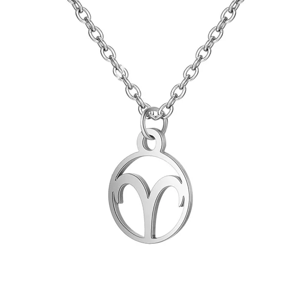 Stainless Steel Zodiac Necklace