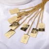 Zodiac Tarot Card Necklace