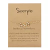 Scorpio Constellation Bracelet