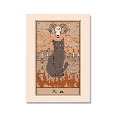Aries Fire Art