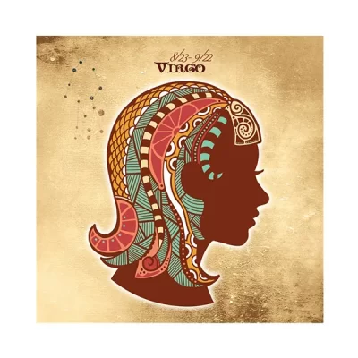 Vintage Virgo Art