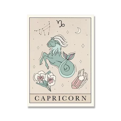 Capricorn Symbol Art