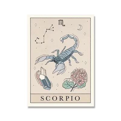 Scorpio Symbol Art