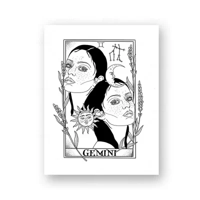 Beautiful Gemini Woman Art