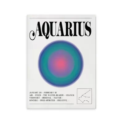 Aquarius Word Art