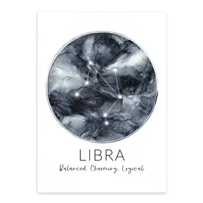 Libra Moon Art