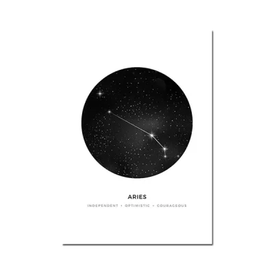 Aries Constellation Painting