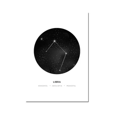 Libra Constellation Painting