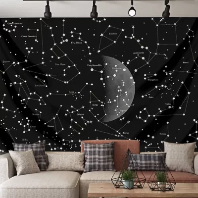 Moon Constellation Tapestry