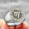 Mens Virgo Ring