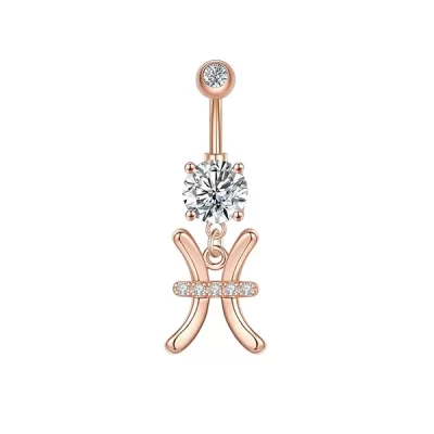 Pisces Belly Button Rings