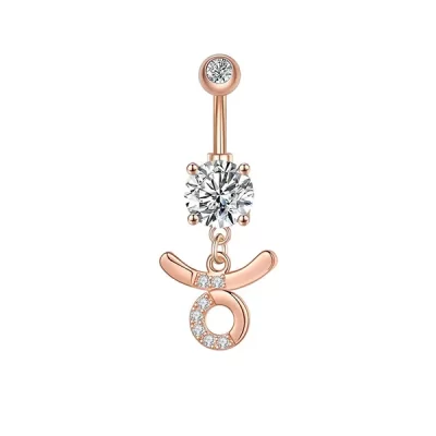 Taurus Belly Button Ring