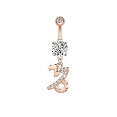 Capricorn Belly Button Rings