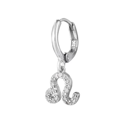Leo Hoop Earrings