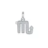 Scorpio Pendant White Gold