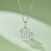 Scorpio Pendant White Gold