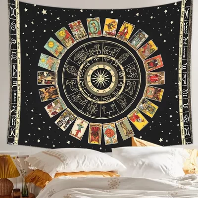 Zodiac Tarot Tapestry