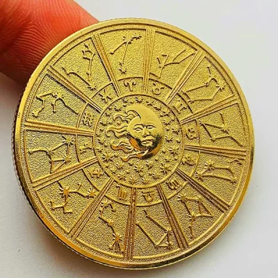 Gold Zodiac Coins