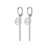 Silver Zodiac Earrings