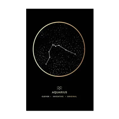 Aquarius Constellation Art