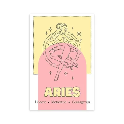 Aries Line Art
