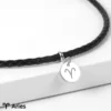 zodiac sign choker necklace