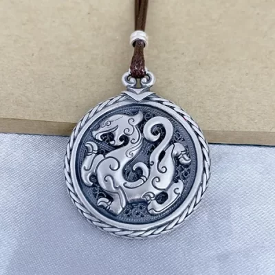 Silver Chinese Zodiac Pendant