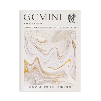 Gemini Abstract Art
