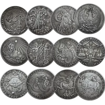 zodiac silver coin
