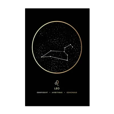 Leo Constellation Art