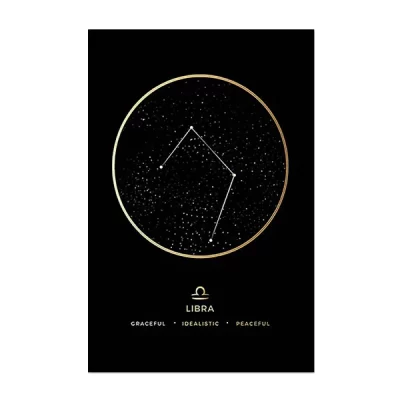 Libra Constellation Art