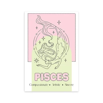 Pisces Line Art