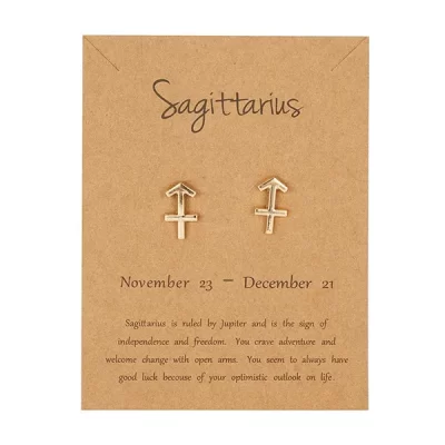 Sagittarius Stud Earrings