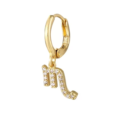 Scorpio Hoop Earrings