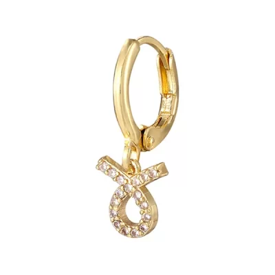 Taurus Hoop Earrings