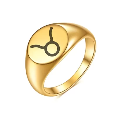 Taurus Signet Ring