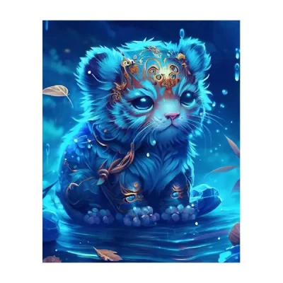 Chinese Zodiac Tiger Art