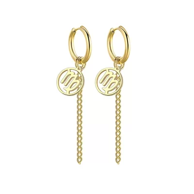 Virgo Earrings Gold