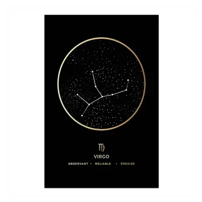 Virgo Constellation Art