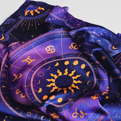 purple astrology tapestry